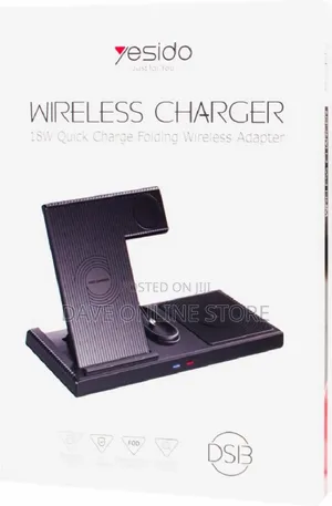 Yesido Ds13 - Wireless Charging Station - 4 in 1 - 18watt