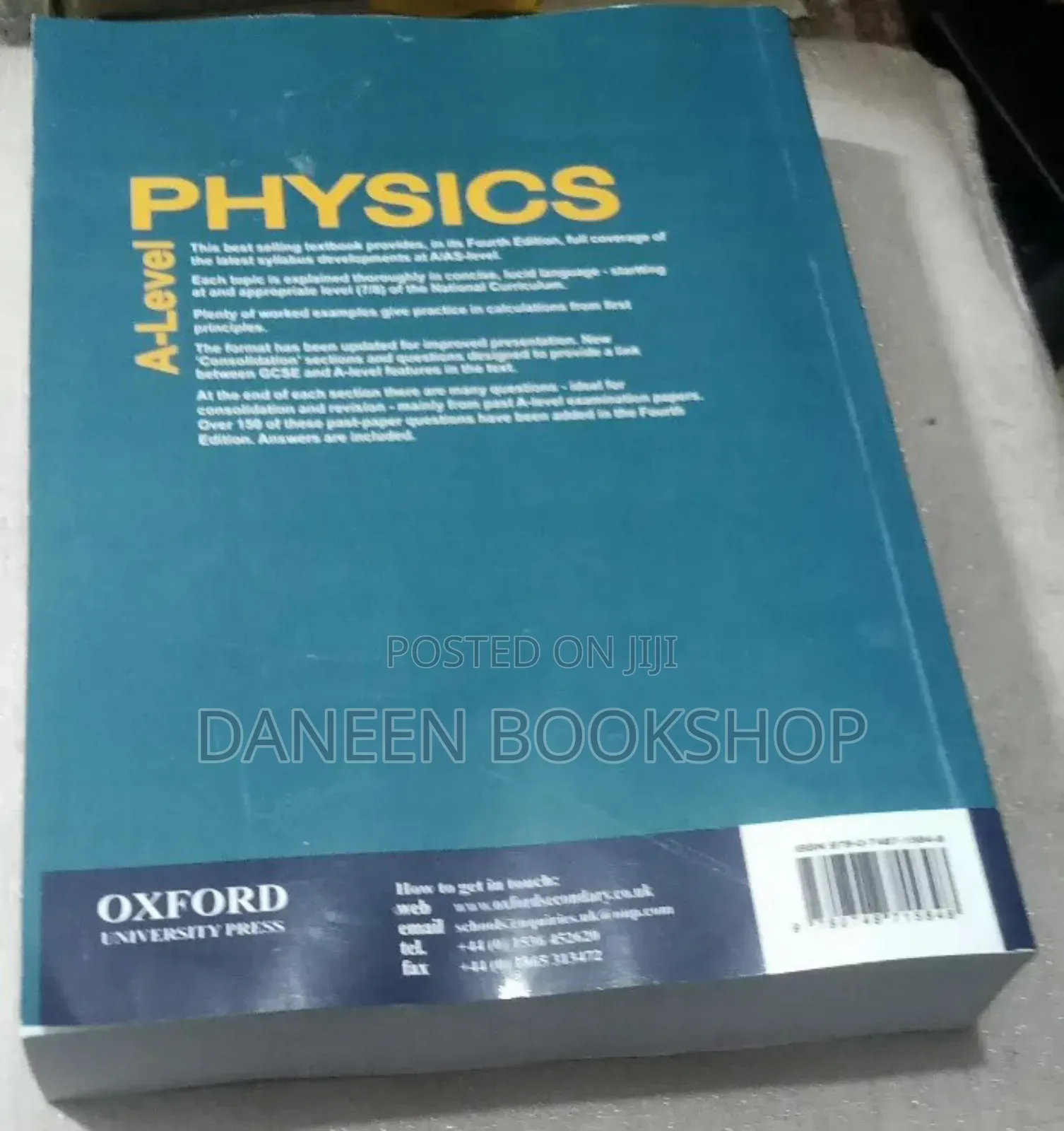 A Level Physics by Roger Muncaster. 4th Edition