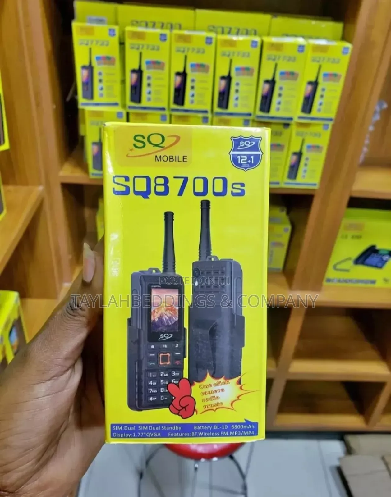 New SQ 7700s 8 GB Black