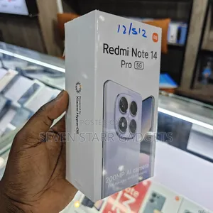 New Xiaomi Redmi Note 14 Pro 5G 512 GB Black