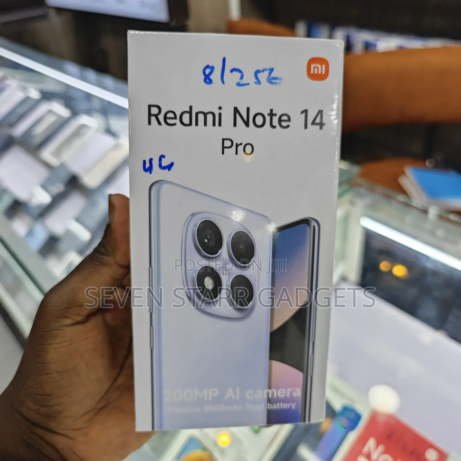 New Xiaomi Redmi Note 14 Pro 256 GB Black