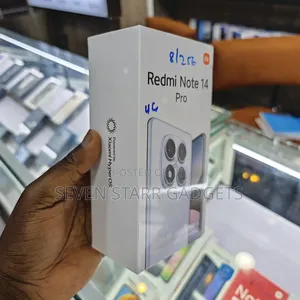 New Xiaomi Redmi Note 14 Pro 256 GB Black