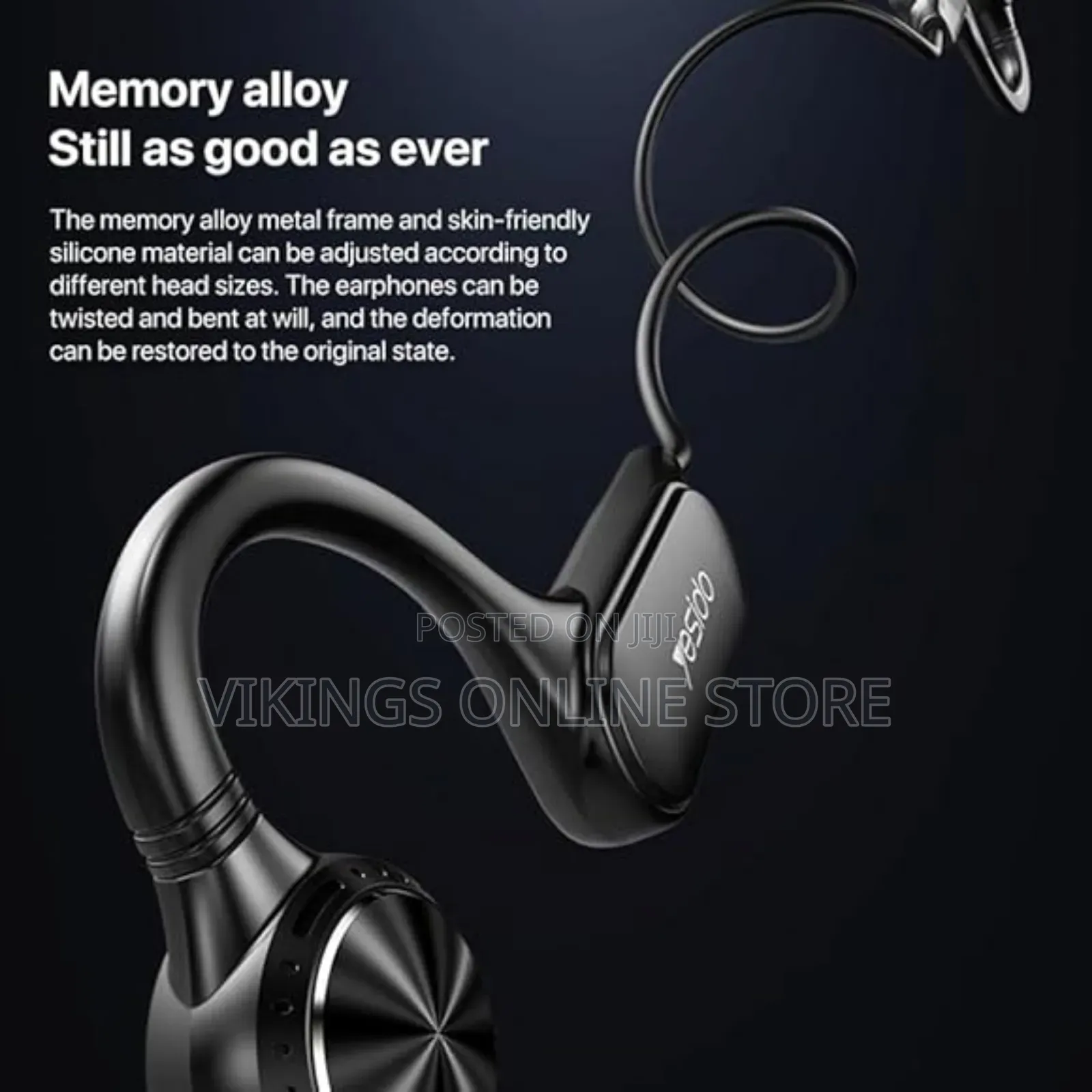 Ysp12 Bone Conduction Wireless Neckband Sport Headset