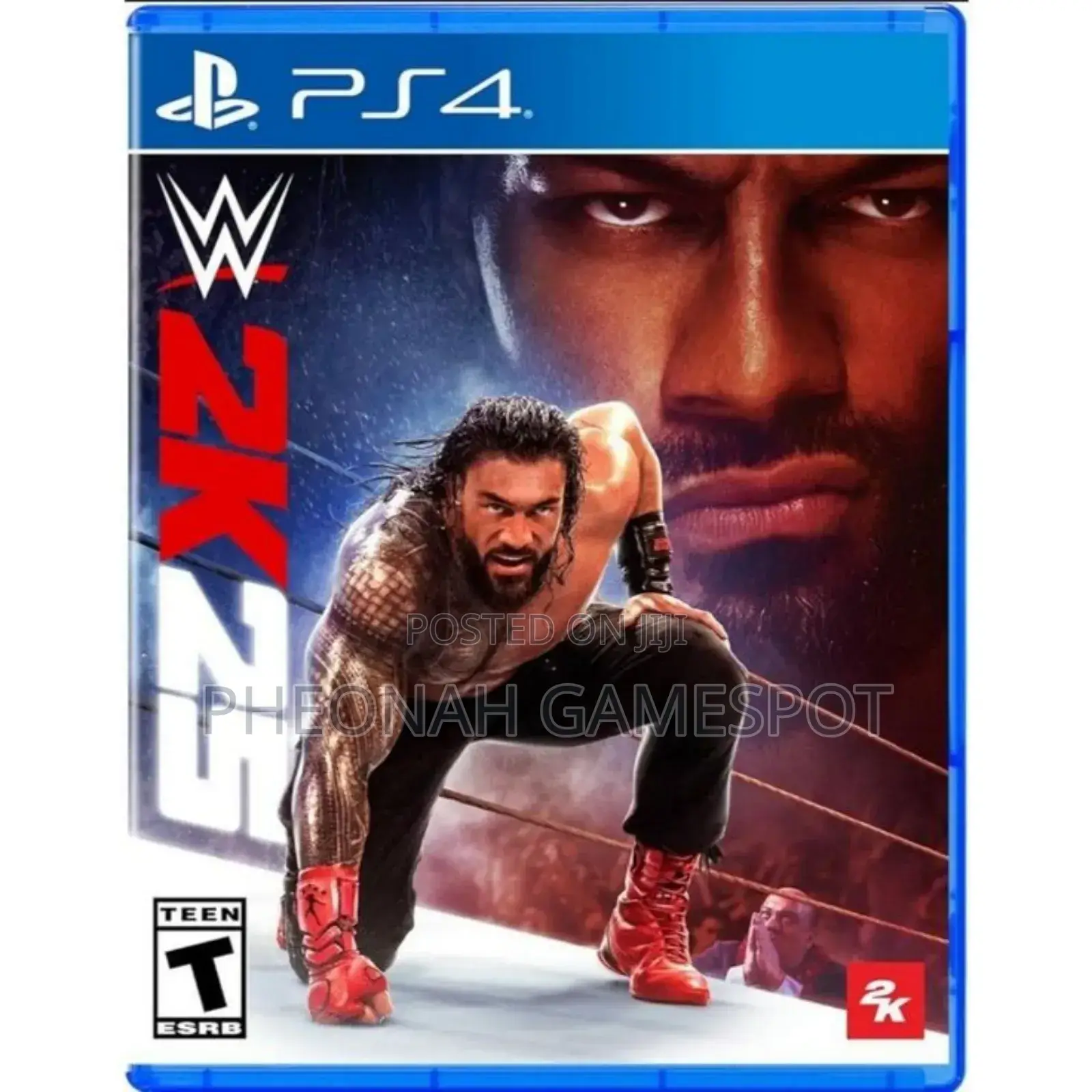 Wwe2k25 Video Game Cd Available for Both Ps4 and Ps5