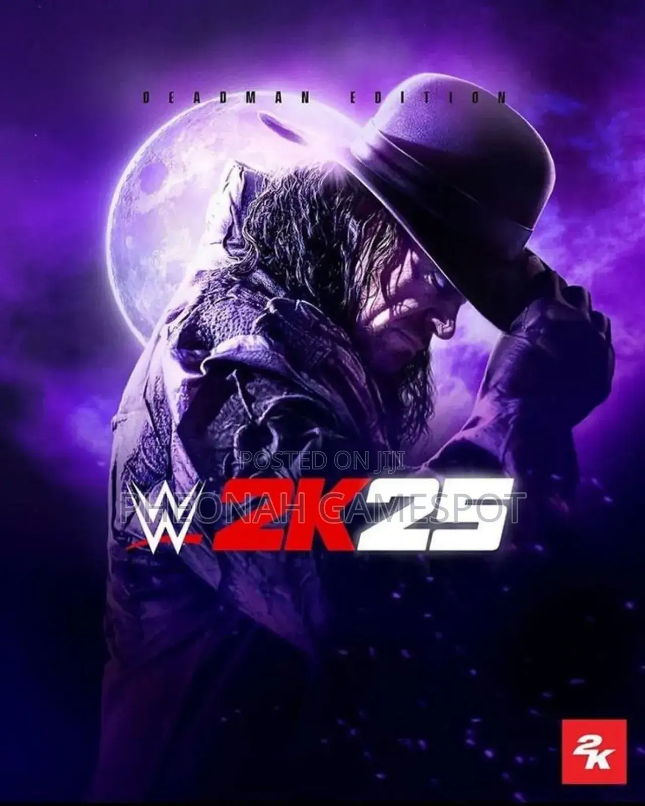 Wwe2k25 Video Game Cd Available for Both Ps4 and Ps5