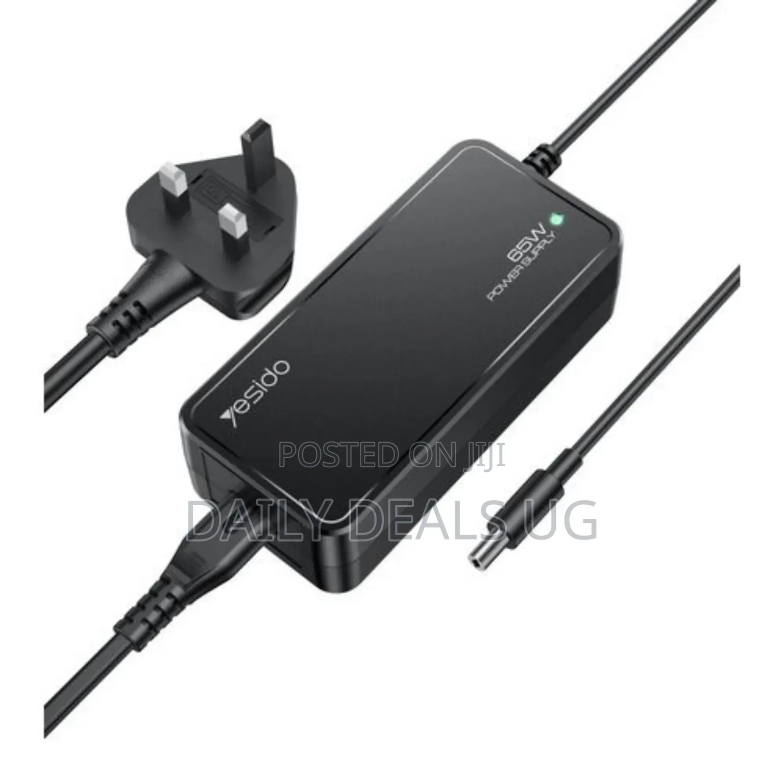 Yesido 65w Universal Laptop Charger Black