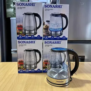 Sonashi Glass Kettle With 2yrs Warranty
