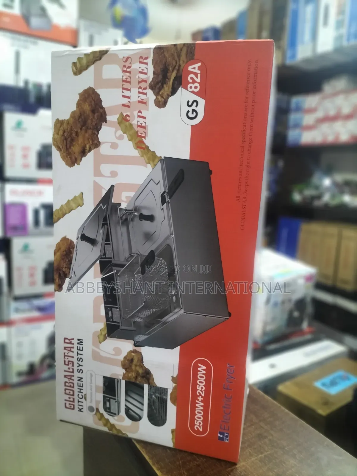 Double Deep Fryer 12litres Global Star/Deep Fryer