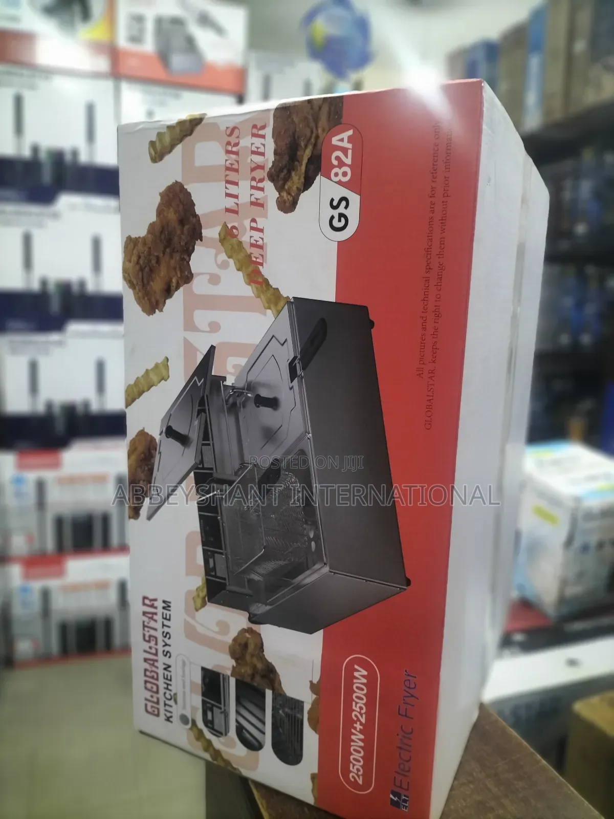 Double Deep Fryer 12litres Global Star/Deep Fryer