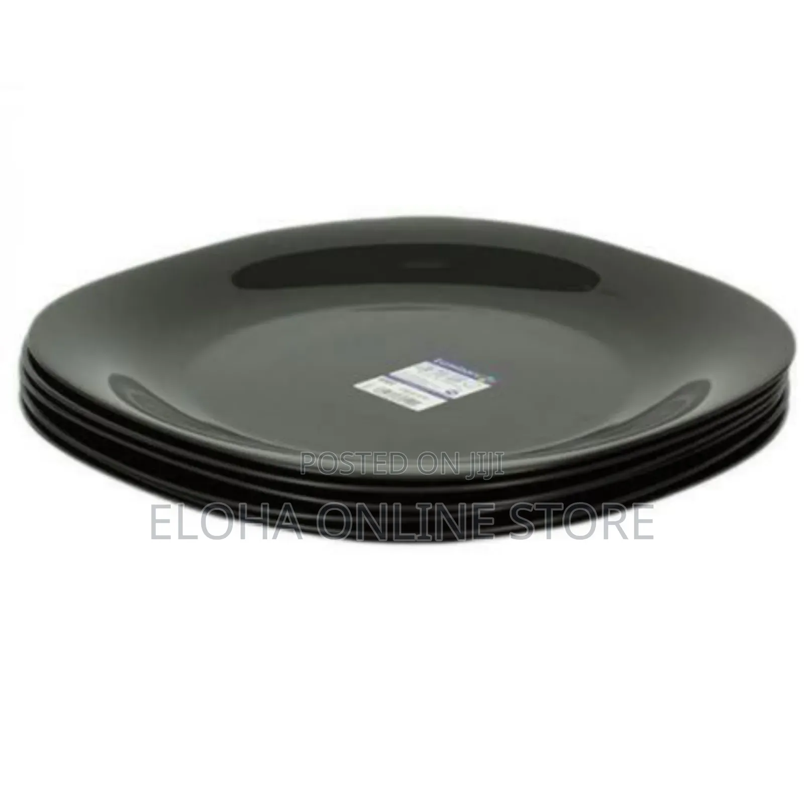 Luminarc 6 Pieces of Luminarc Square Plain Design Plates