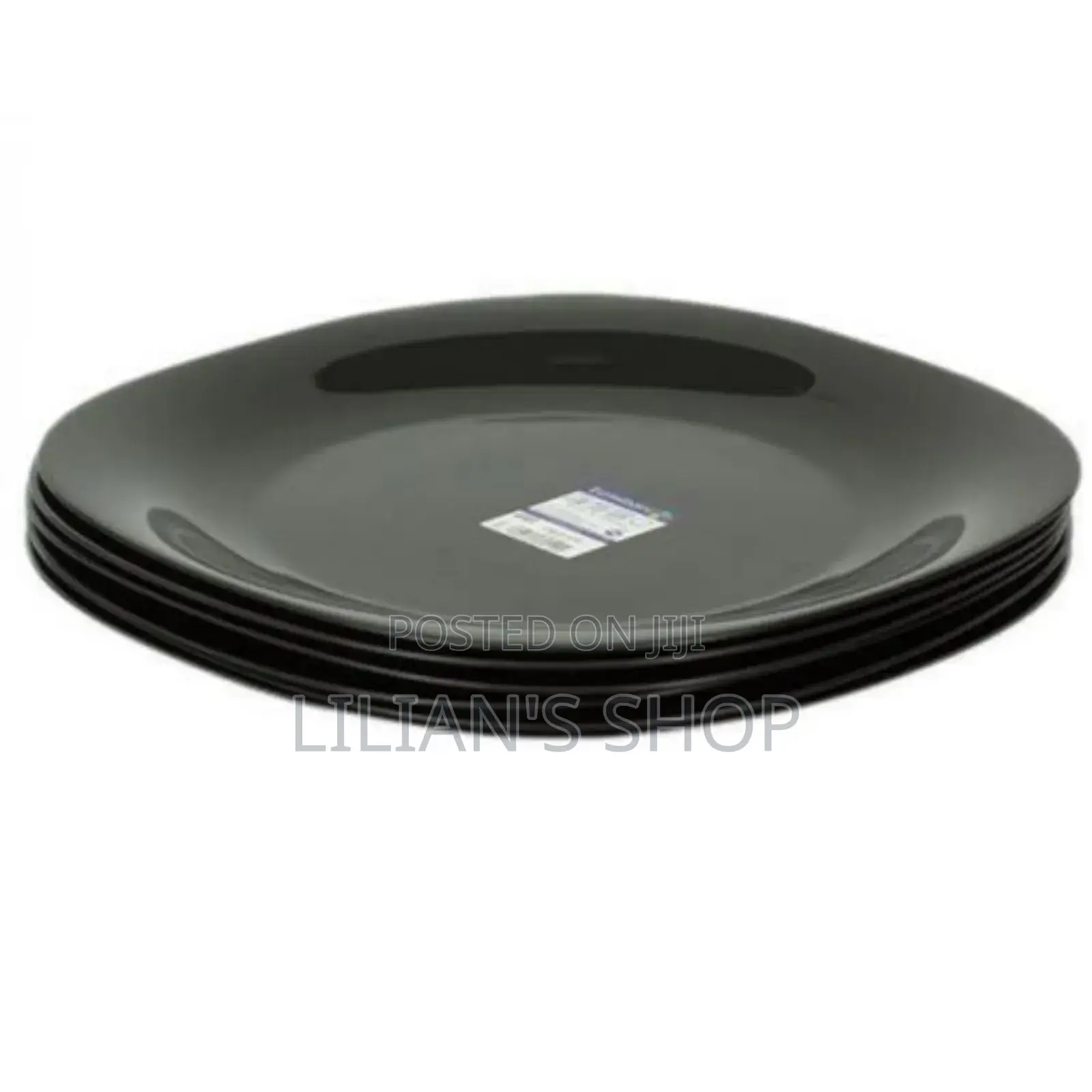 Luminarc 6 Pieces of Luminarc Square Plain Design Plates