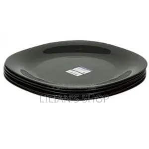 Luminarc 6 Pieces of Luminarc Square Plain Design Plates