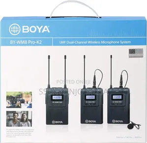 Boya by-Wm8 Pro- Wireless Microphone System -