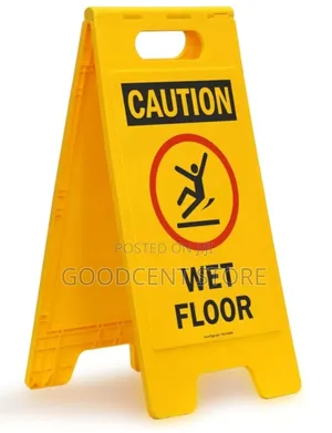 Photo - Wet Floor Sign Post