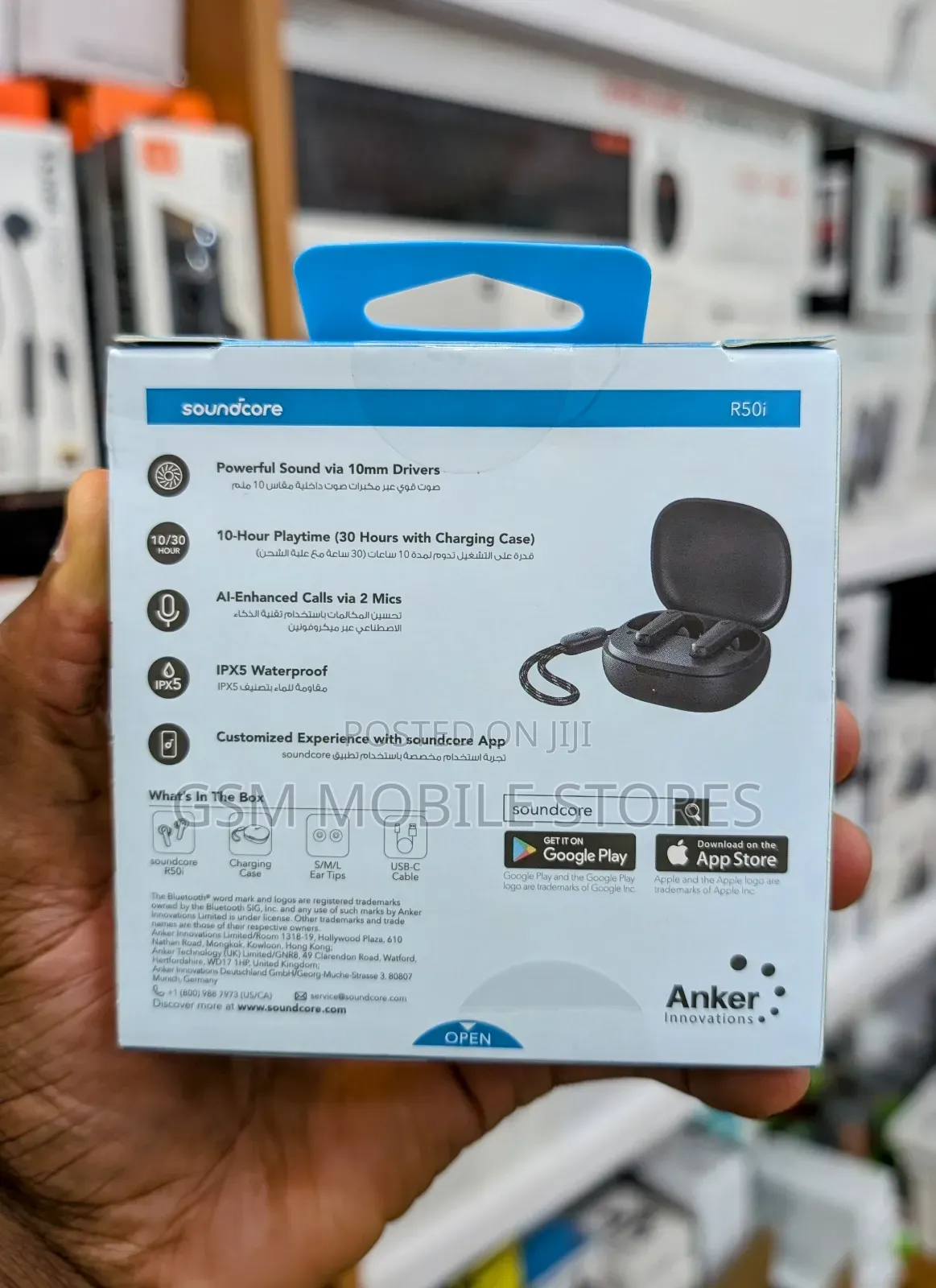 Soundcore by Anker R50i Bass Up Airpods