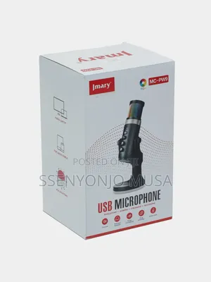 Jmary Mc-pw9 Wired Usb Rgb Microphone - Recording Microphone