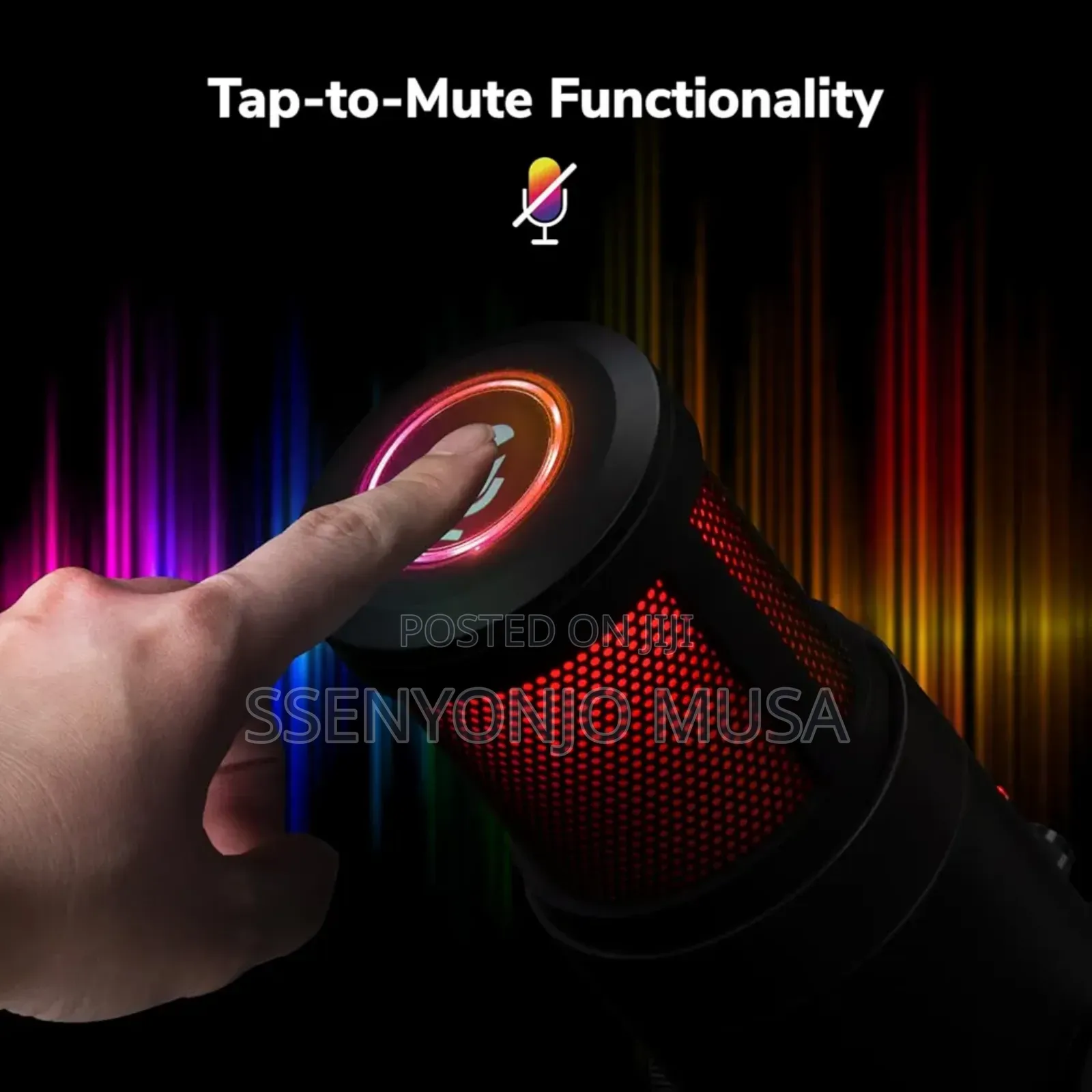 Jmary Mc-pw9 Wired Usb Rgb Microphone - Recording Microphone