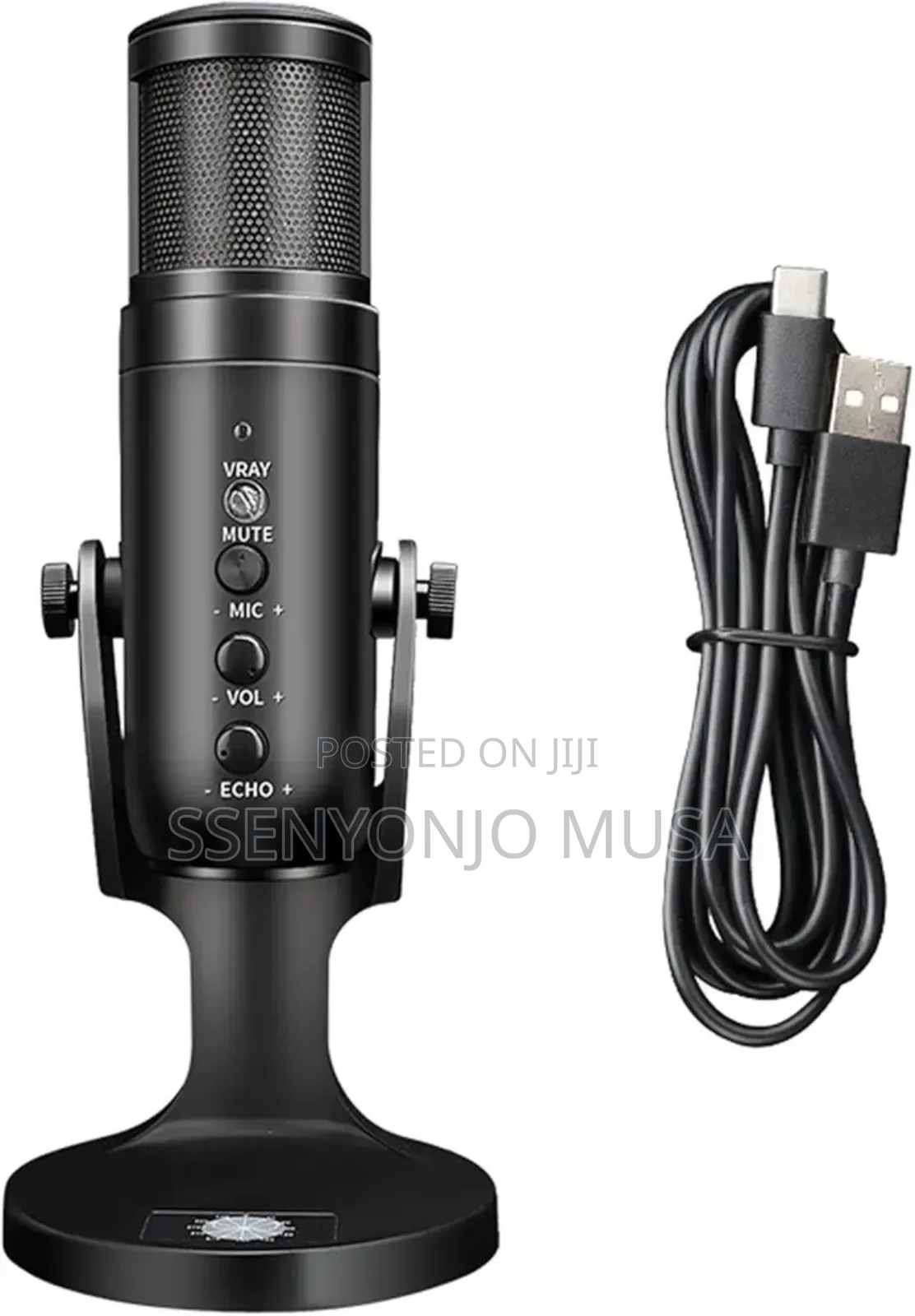 Jmary Mc-pw9 Wired Usb Rgb Microphone - Recording Microphone
