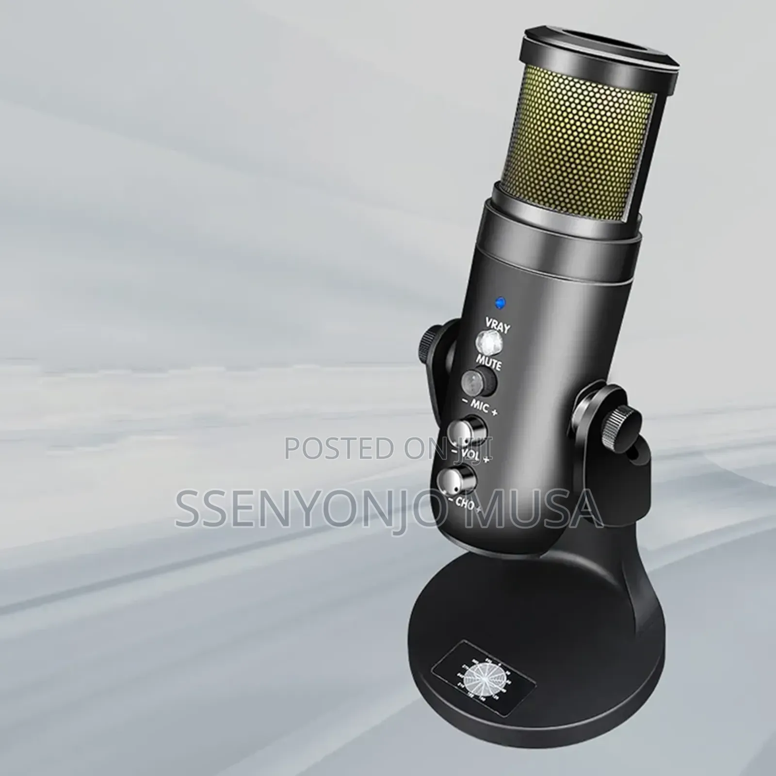 Jmary Mc-pw9 Wired Usb Rgb Microphone - Recording Microphone