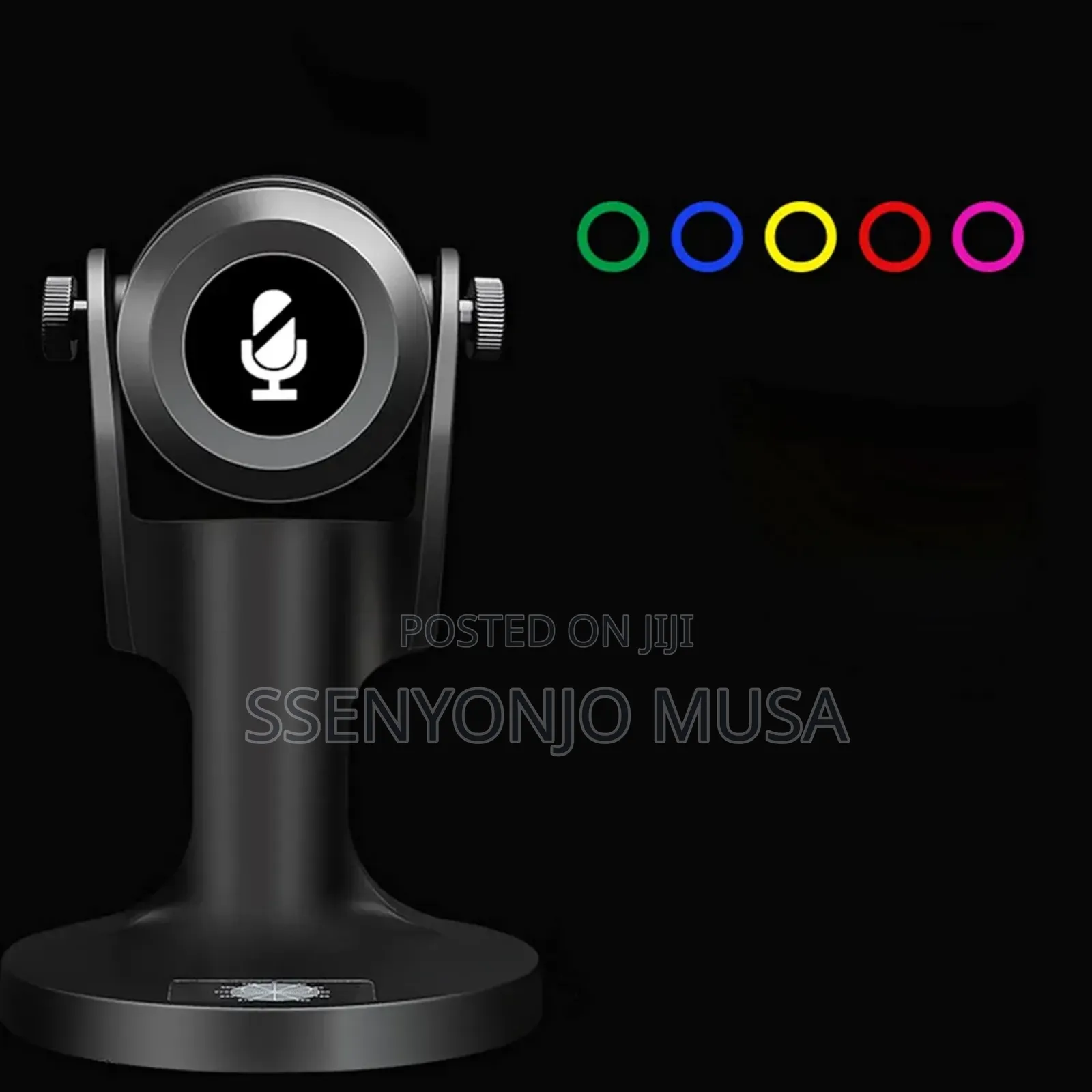 Jmary Mc-pw9 Wired Usb Rgb Microphone - Recording Microphone