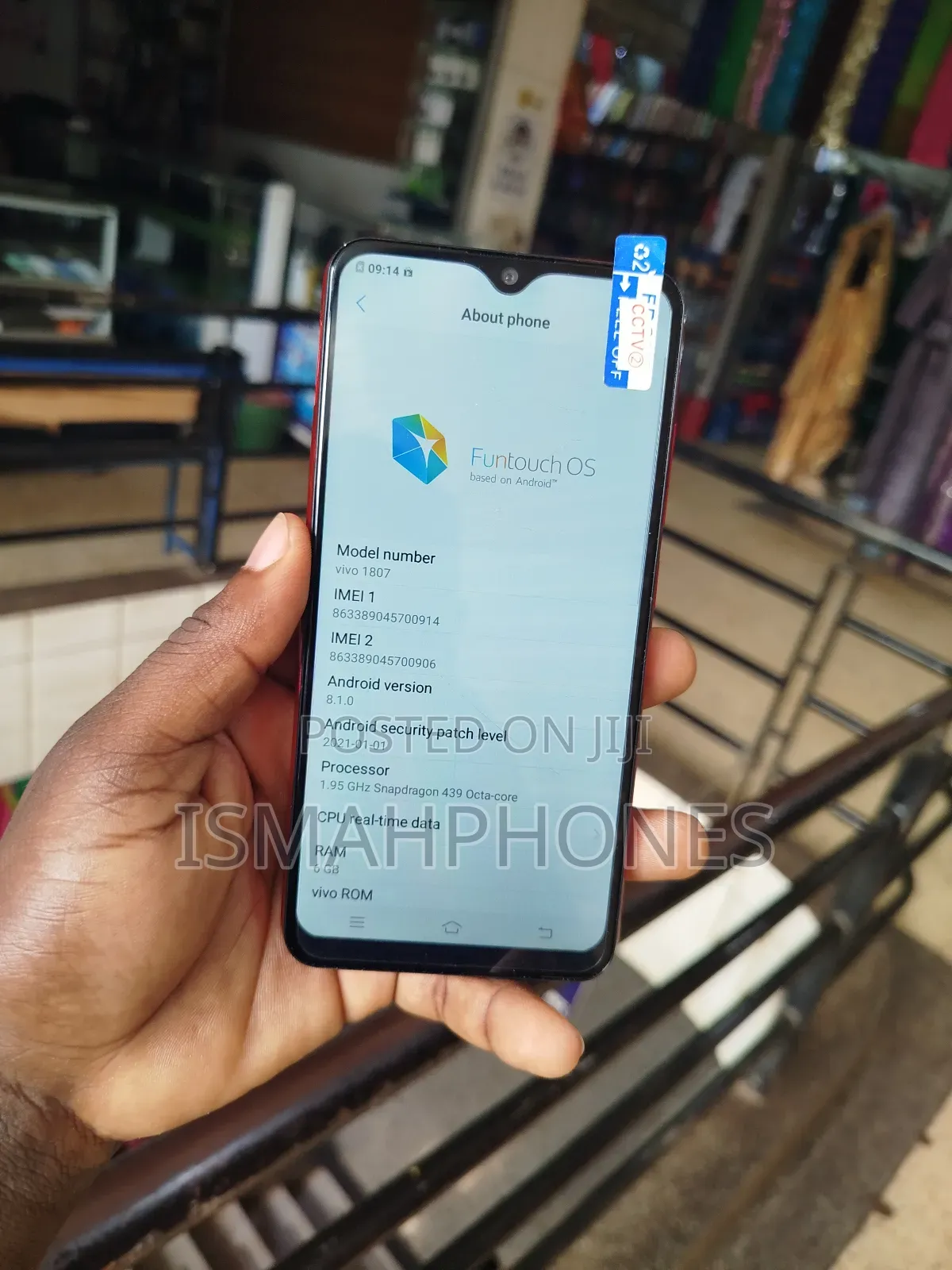 Vivo Y93 128 GB Red