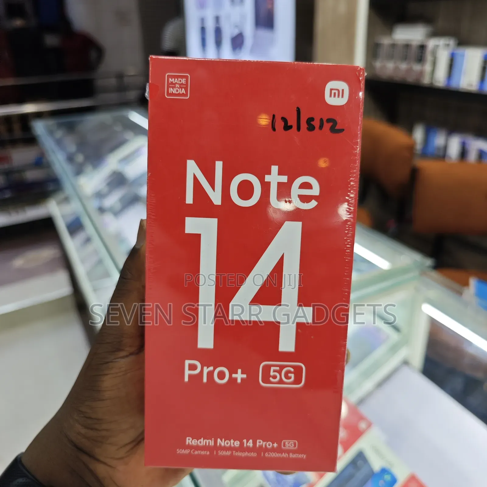 New Xiaomi Redmi Note 14 Pro+ 5G 512 GB Black