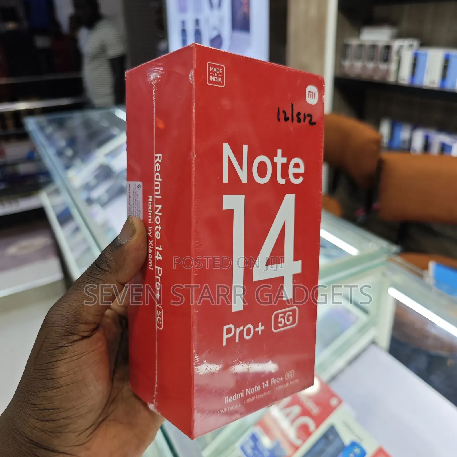 New Xiaomi Redmi Note 14 Pro+ 5G 512 GB Black