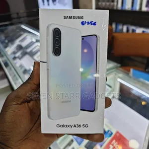 New Samsung Galaxy A36 256 GB Silver