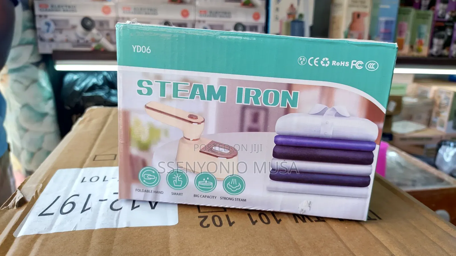 Mini Steam Iron-1000w Portable Travel Iron With Fast Heating