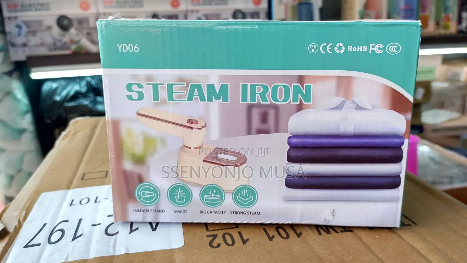 Mini Steam Iron-1000w Portable Travel Iron With Fast Heating