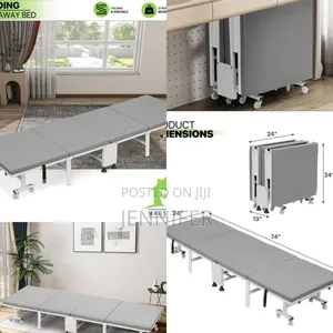 Folding Guest Bed Single Bed