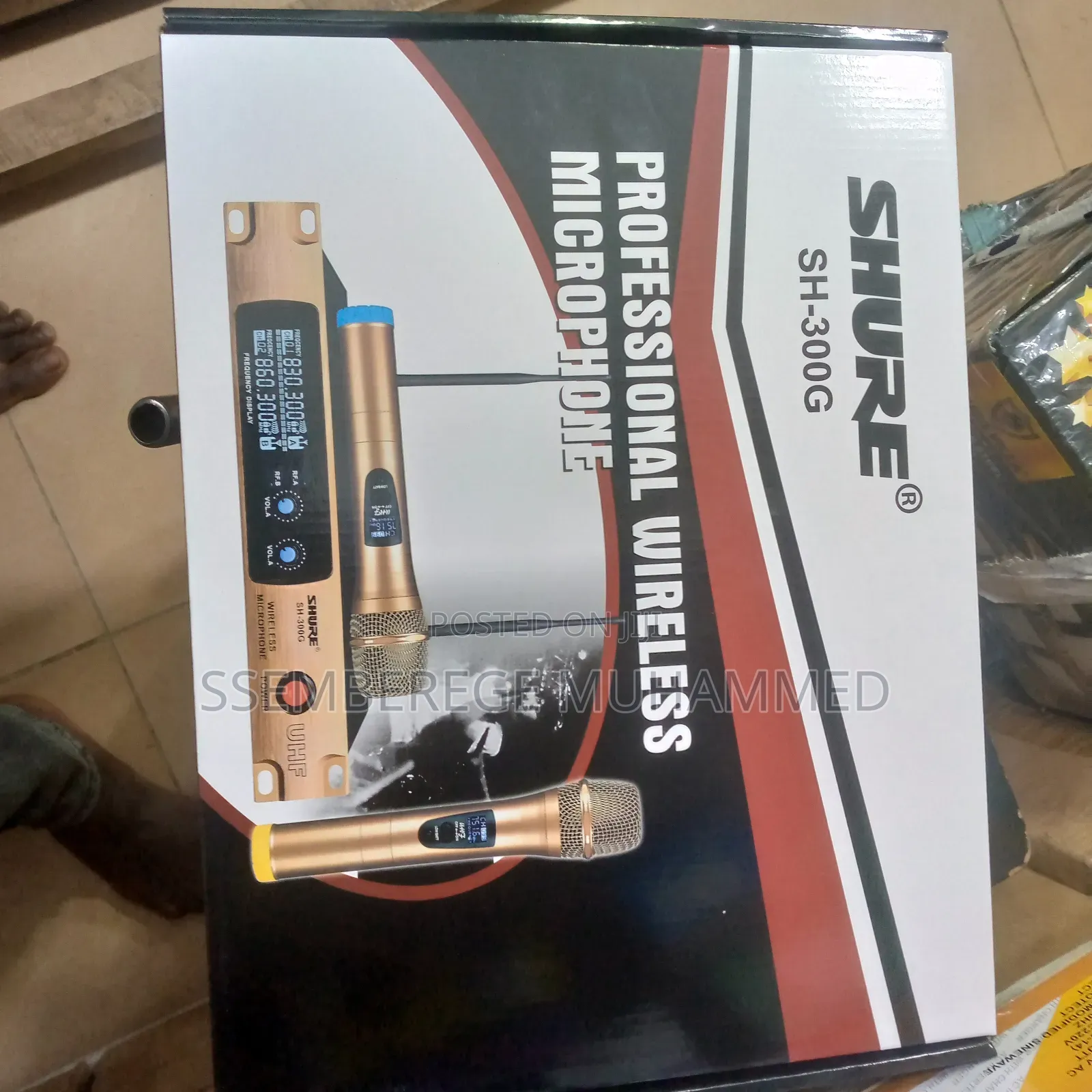 Shure Sh-300g Professional Wireless Microphone