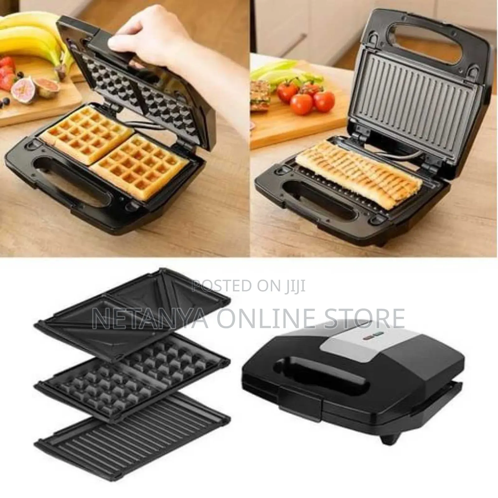 Hoffmans 3in1 Sandwich Maker