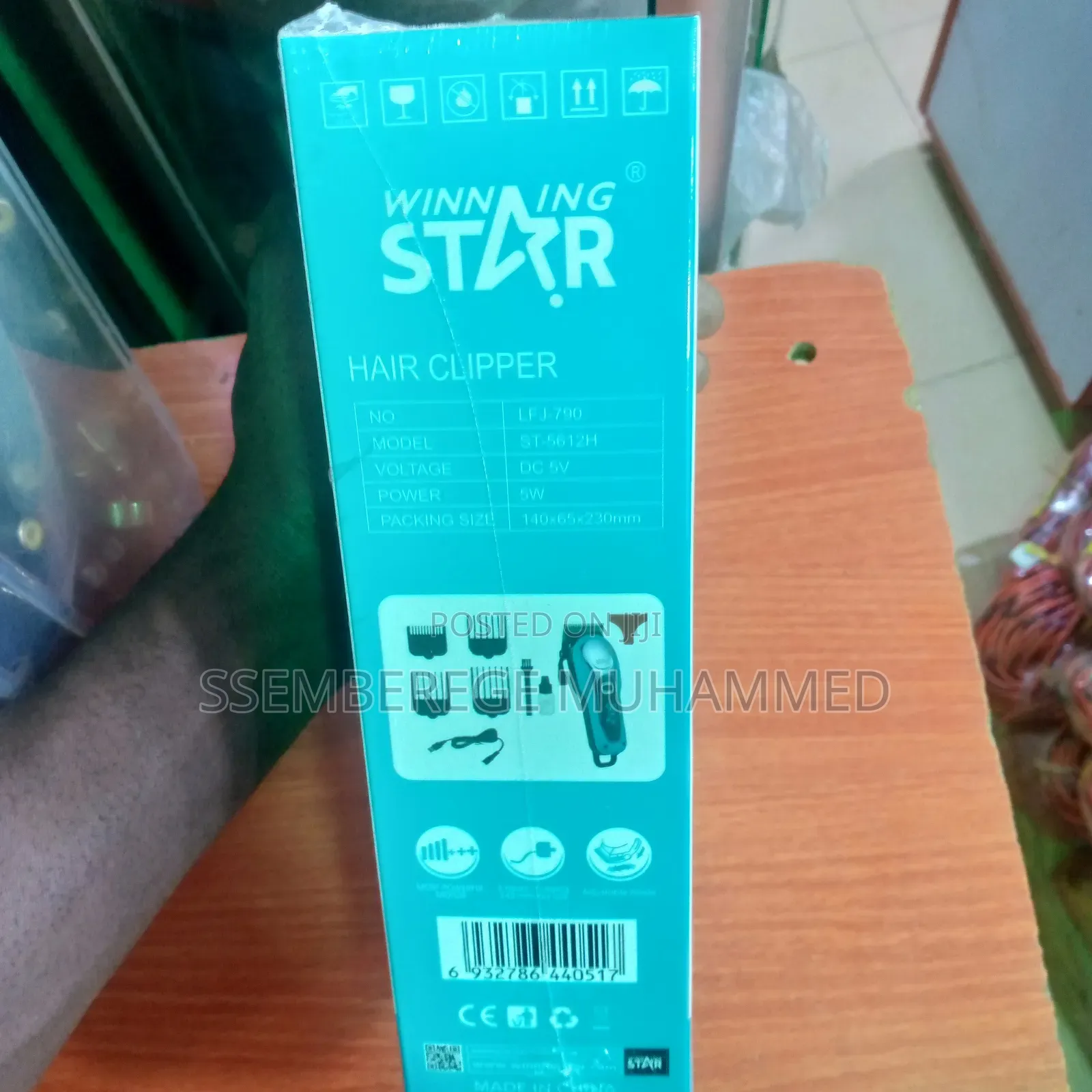 Hair Clipper St-5612h Winning Star