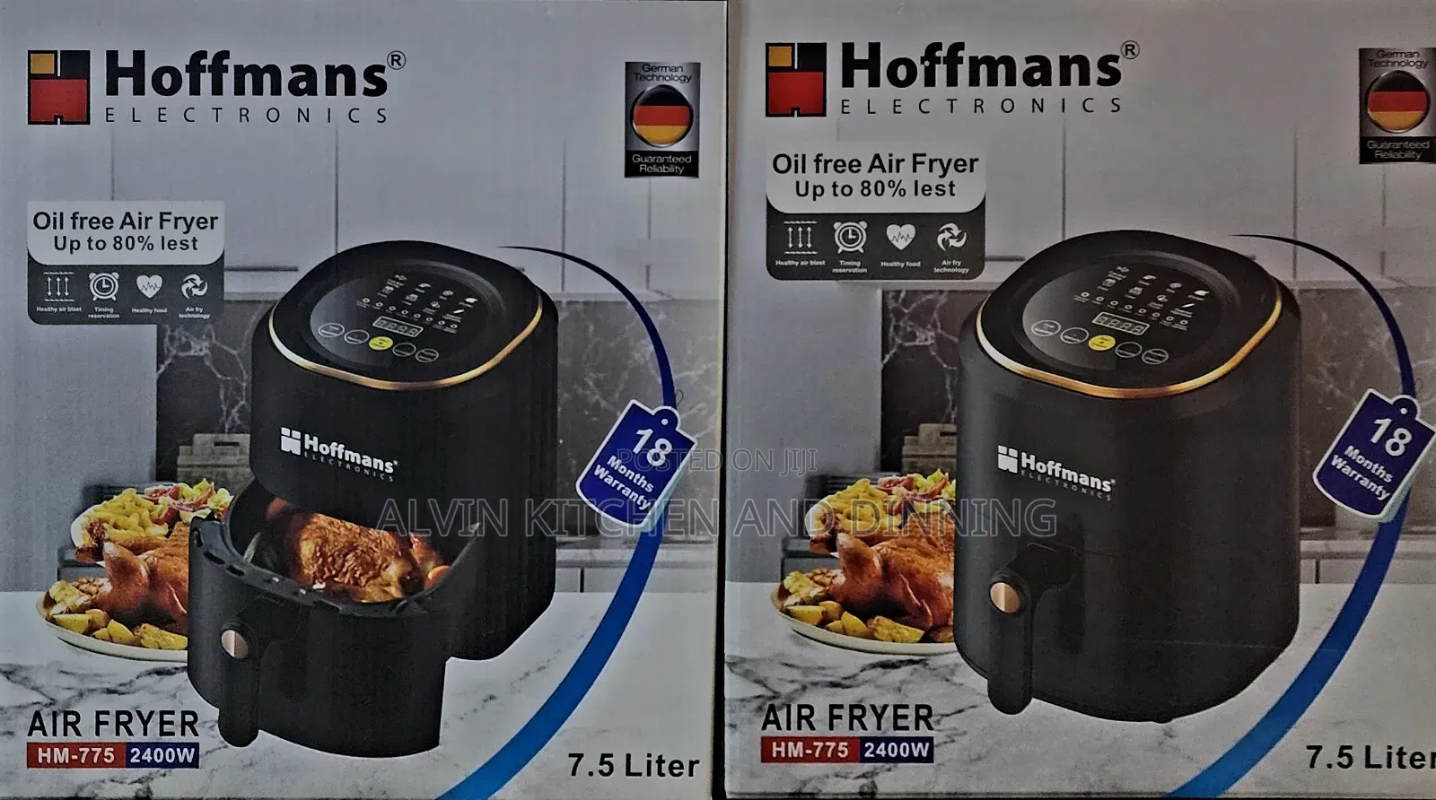 Air Fryer 7.5l Hoffman