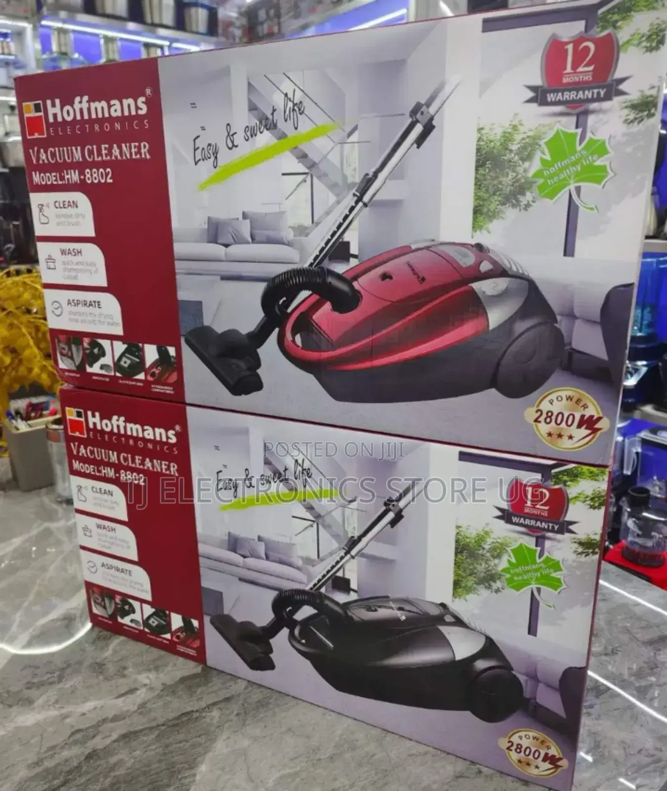 Hoffman's 4ltrs Wet and Dry Vacuum Cleaner