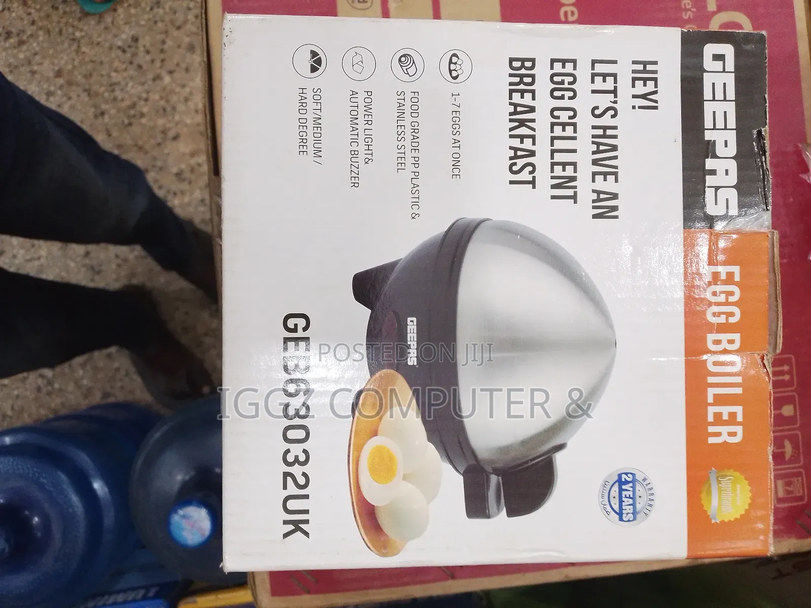Geepas 63032 Egg Boiler