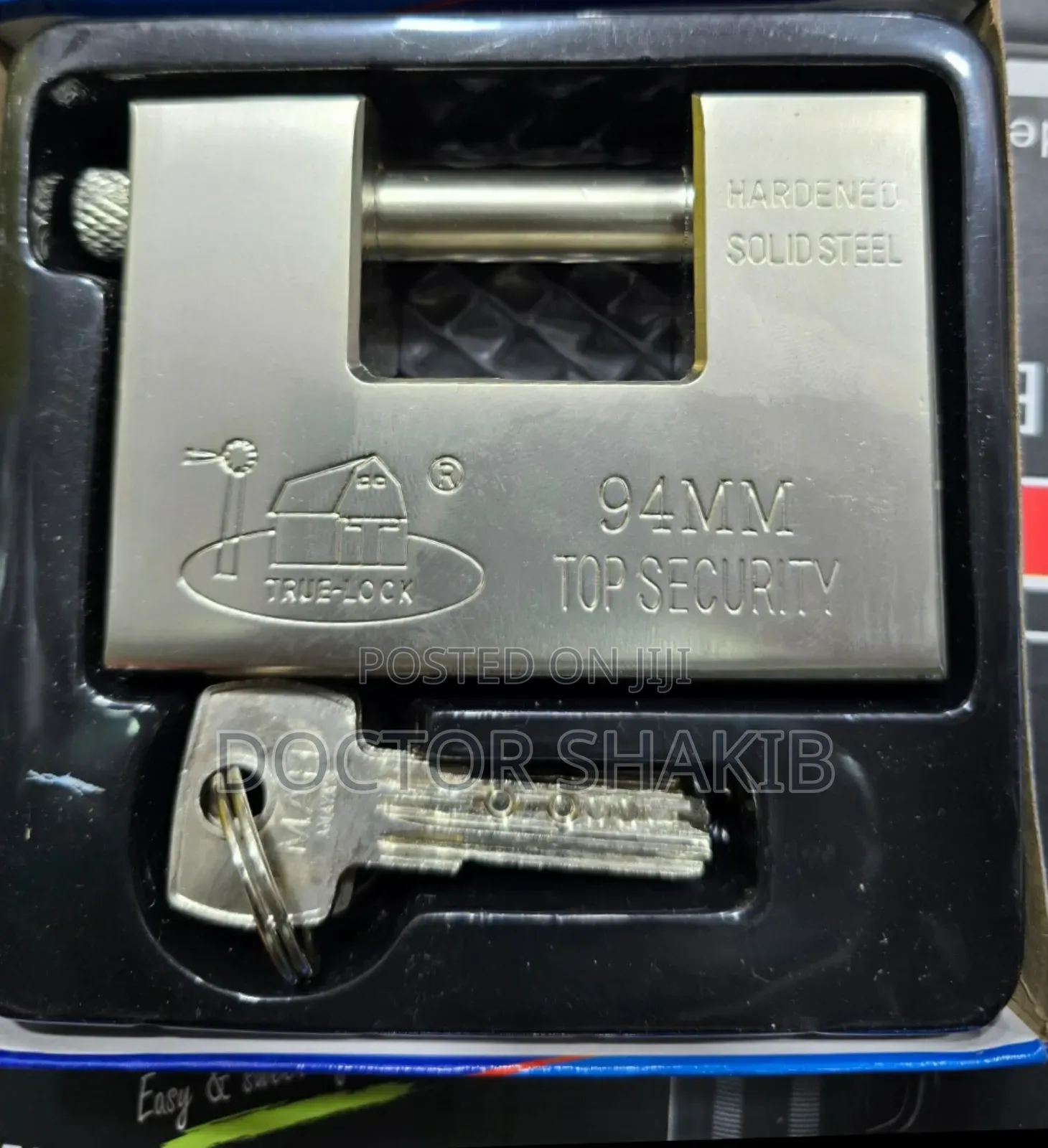 Stainless Steel 94mm Top Security Padlock