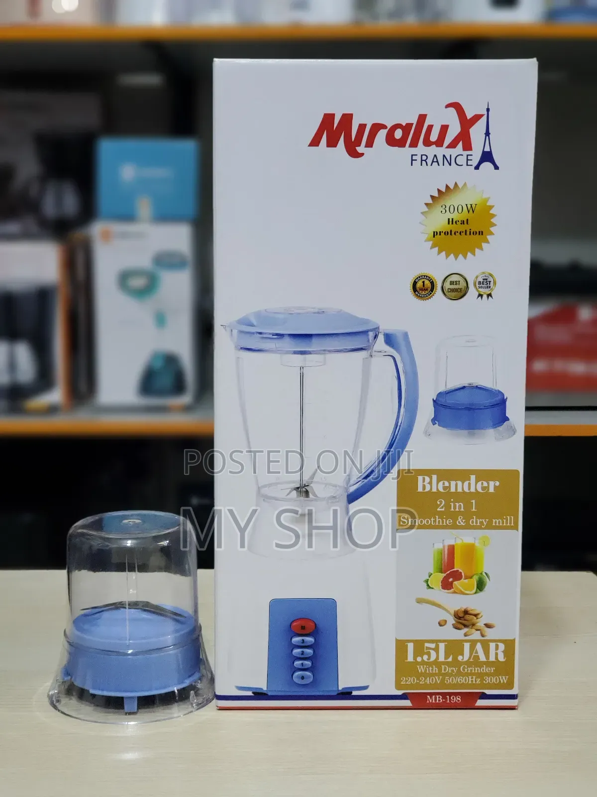 Electric Blender Mb-198