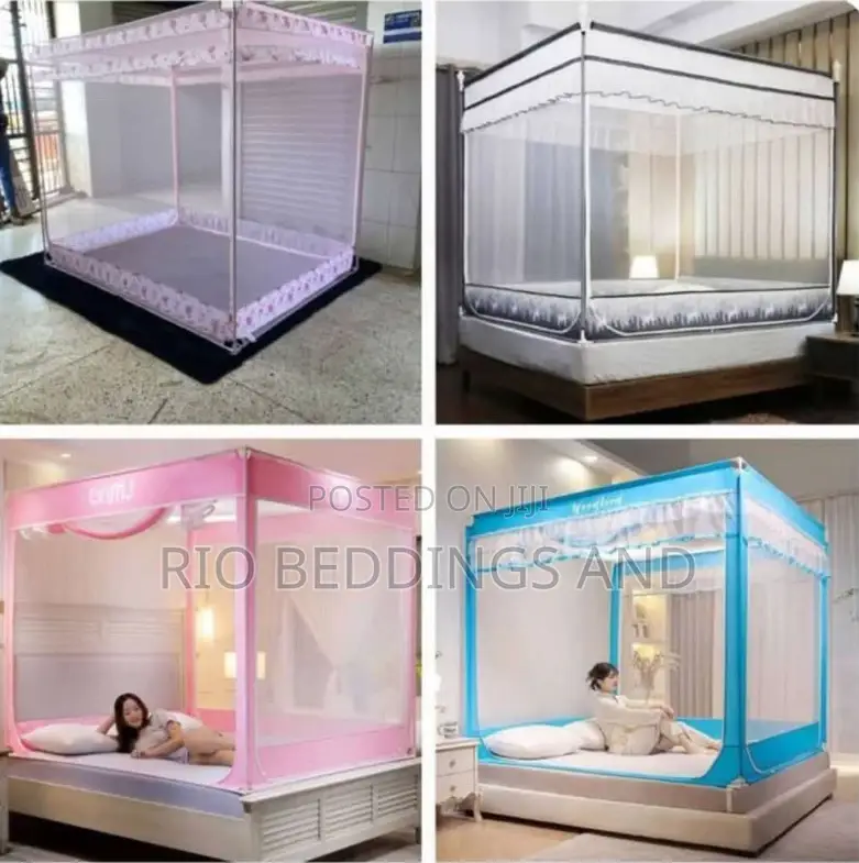 Zip Four Stand Mosquito Net / Size 4x6, 5x6 and 6x6