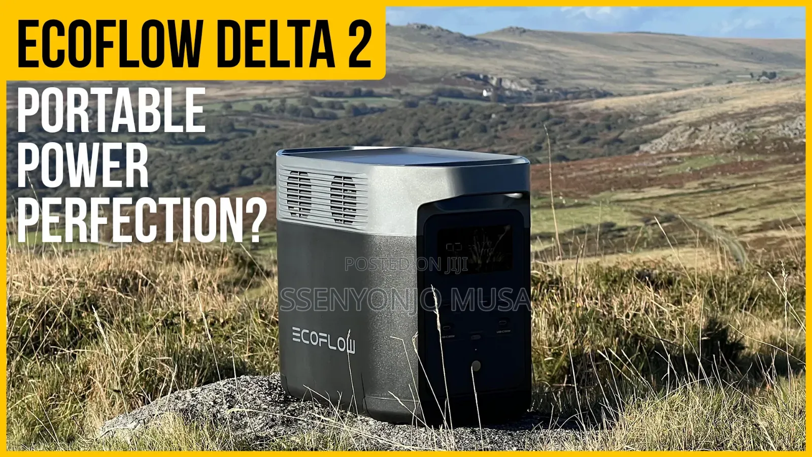 Ecoflow Delta 2 Max Portable Power Station - 2400w, 2048wh-