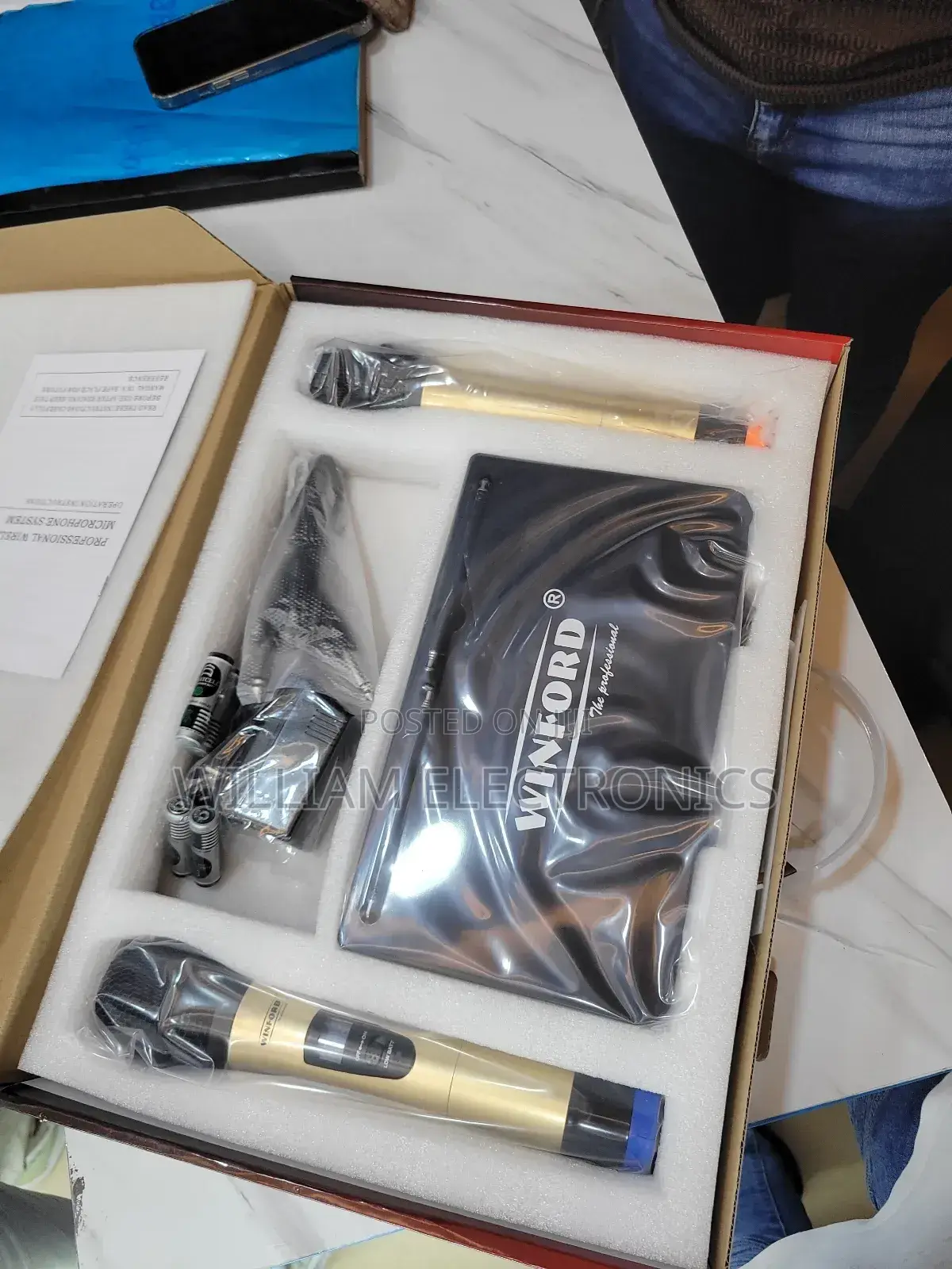 Winford Wireless Microphone/Cordless Microphone