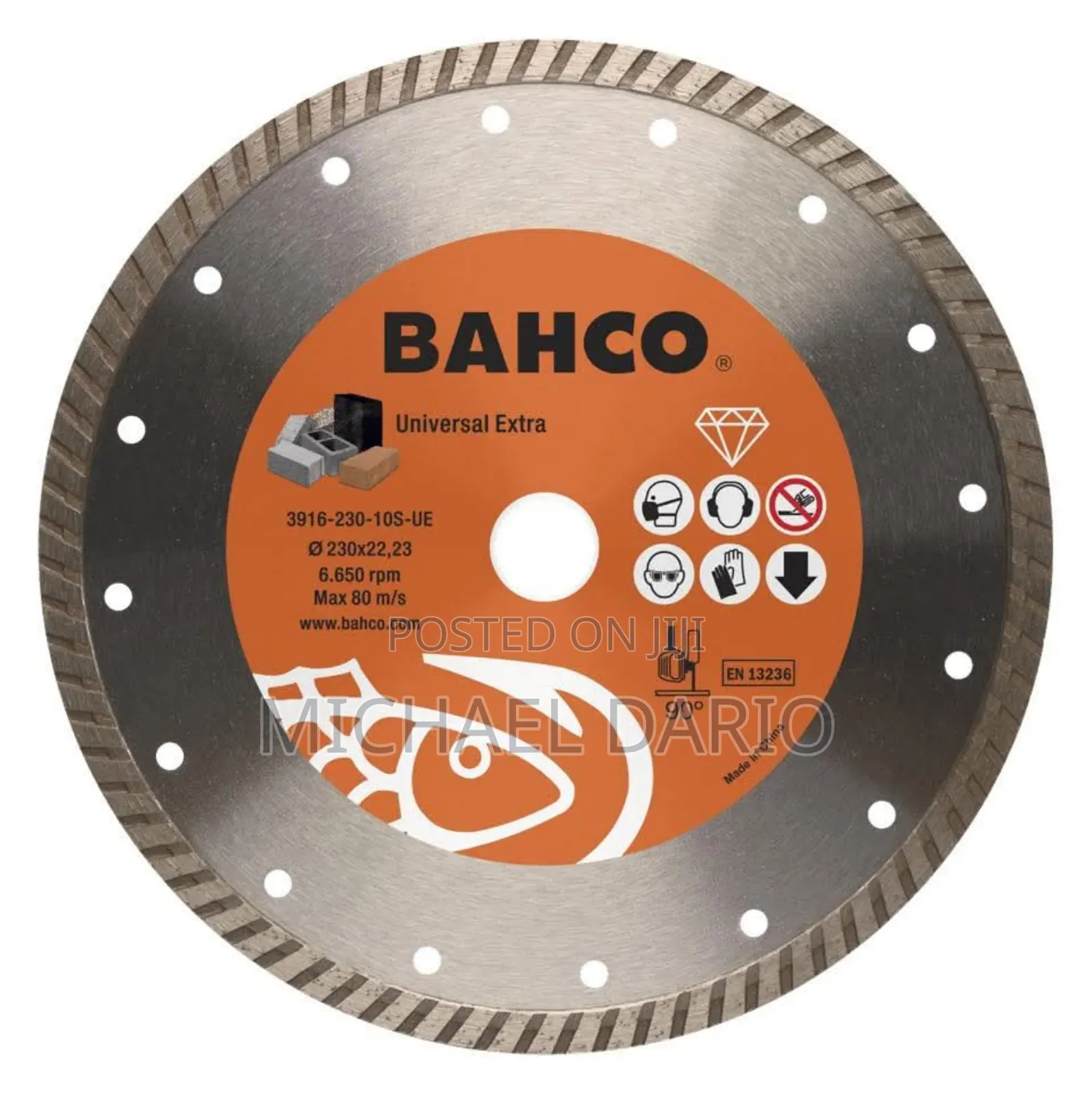 Bahco Abrasive Diamond Cutting Discs
