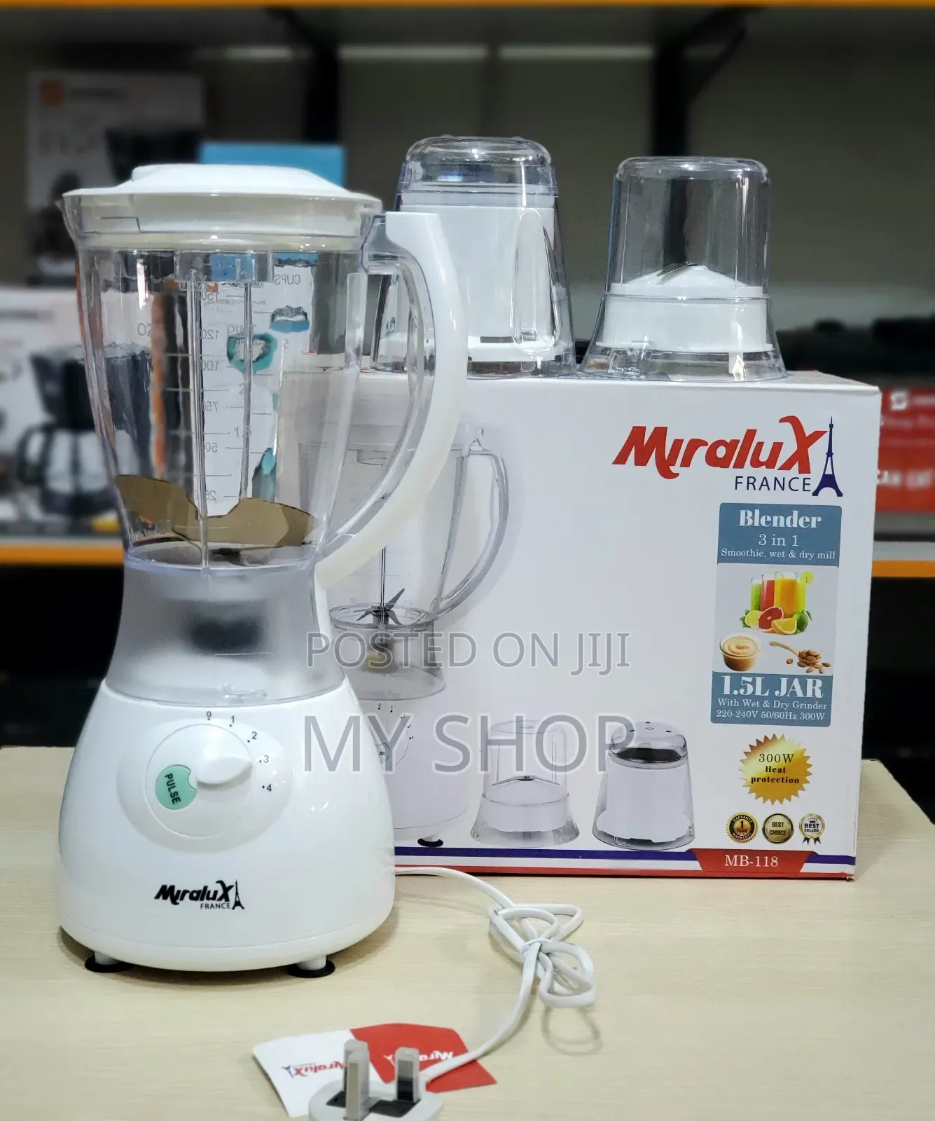 Miralux Electric Blender Mb-118