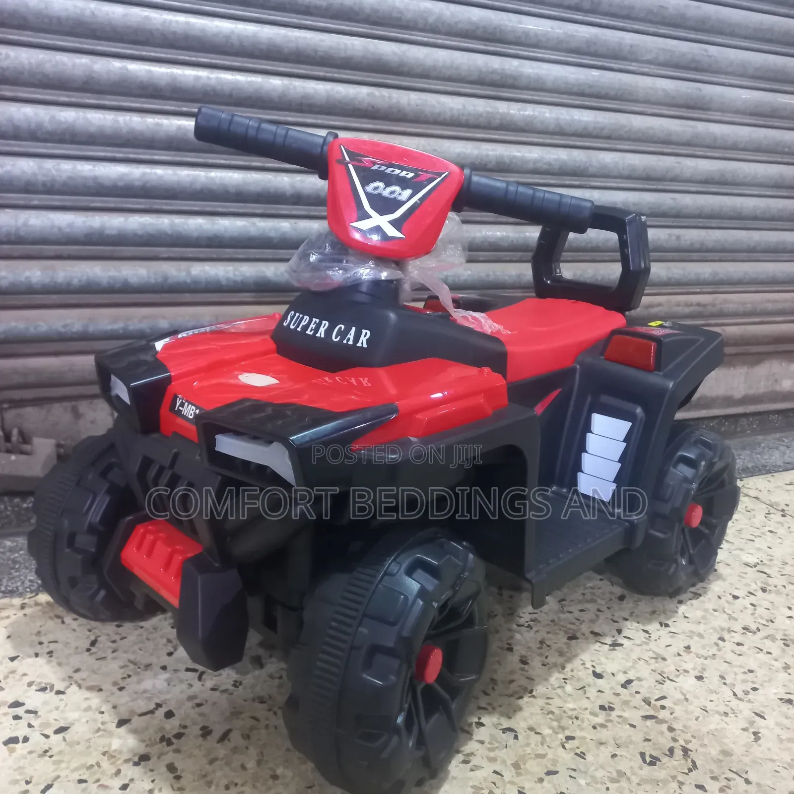 Rechargeable Kids Super Car Red