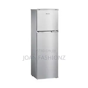 Hisense 160l Double Door Fridge-Silver