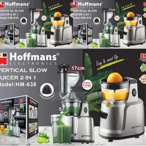 Hoffmans Vertical 2 in 1 Slow Juicer Hm-638