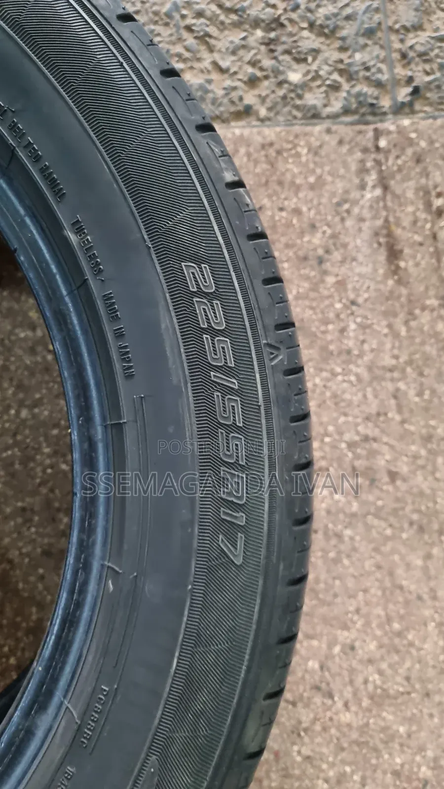 225/55r17 101w Dunlop Japan(Foreign Used)