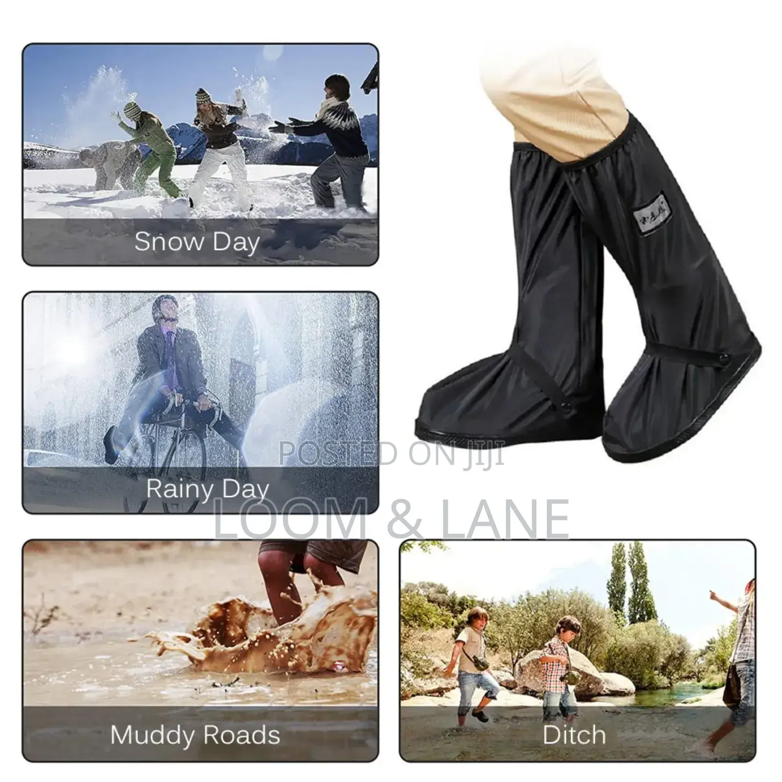 Antislip Waterproof Rain Boot Shoe Cover
