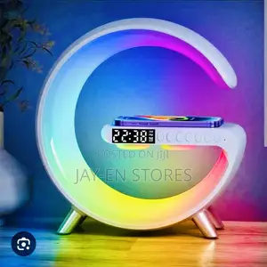 Wireless Bluetooth Speaker, Light, Charger and Clock